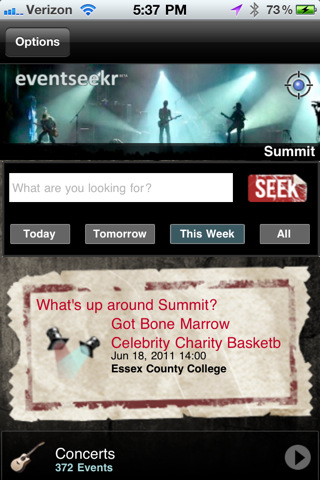 Eventseekr iPhone App Review